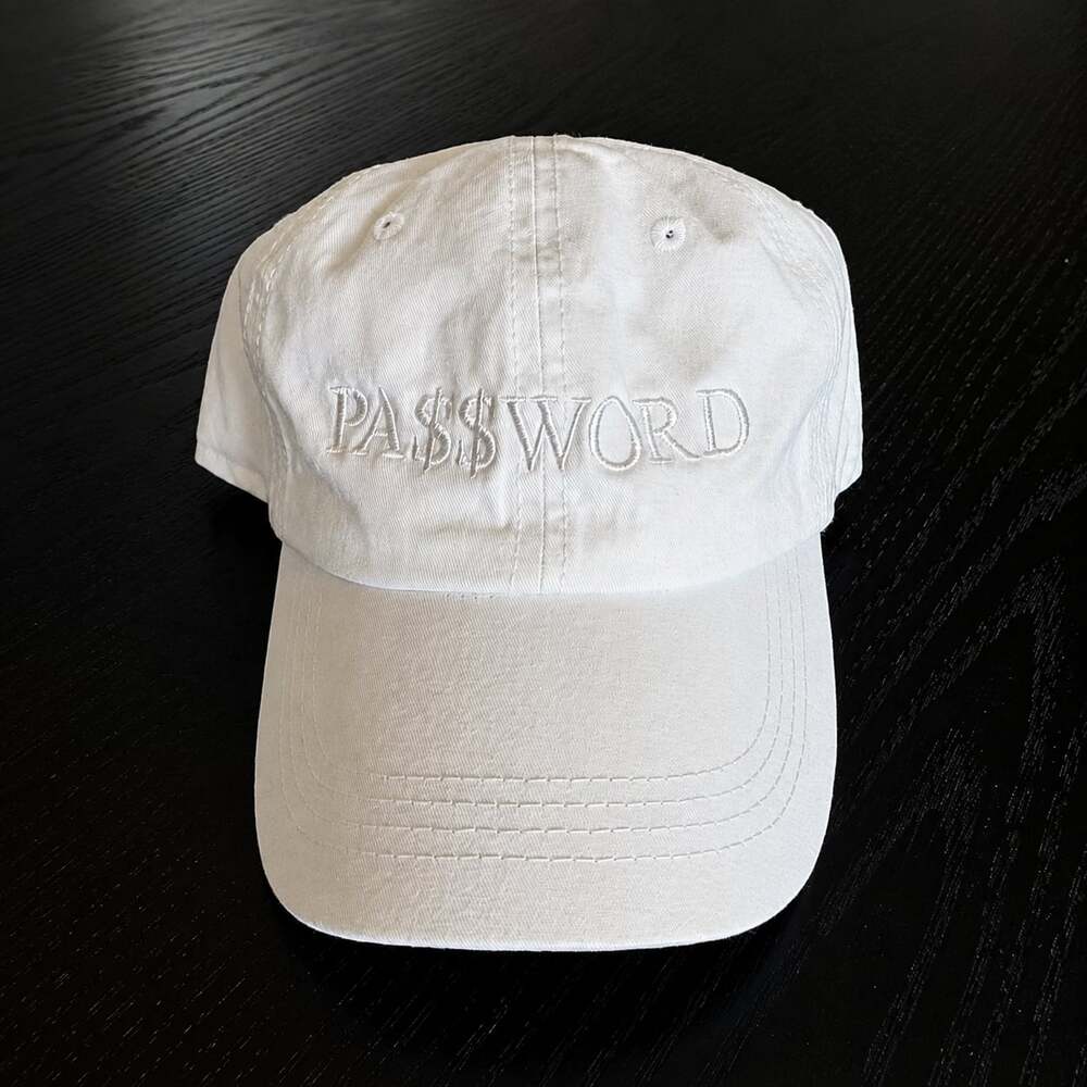 GUESS x A$AP Rocky "PASS$WORD" Embroidered Baseball Cap